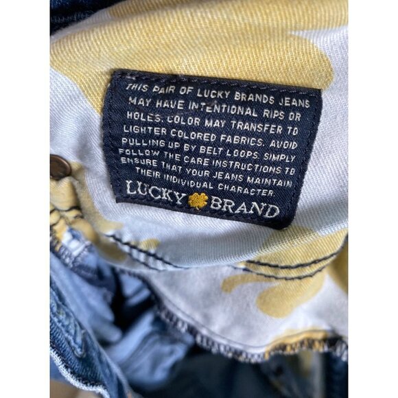 Lucky Brand Womens Button-fly Jeans Size 29 Legend Sienna Cigarette Leg - Picture 9 of 15